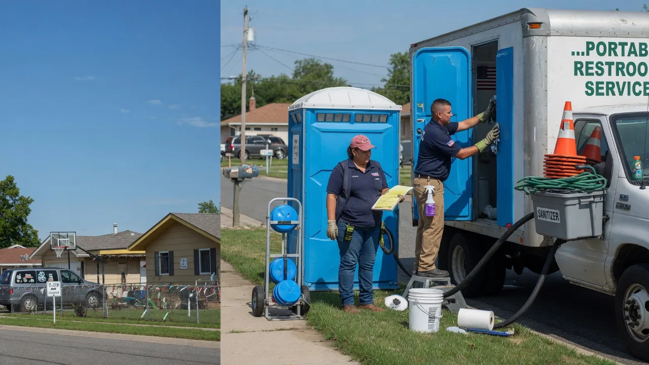 Portable Toilet Rental in Headrick, OK near me